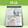 Плакат «Правила работы за компьютером» (М-16, самокл. пленка, А2, 1 лист)